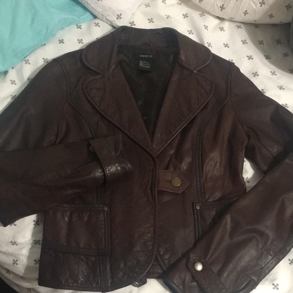 Arden B 100% leather jacket
